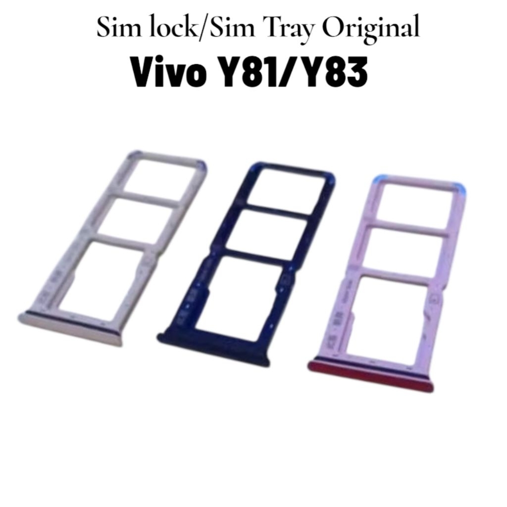 Sim lock/Sim Tray Vivo Y81 Y83 Original
