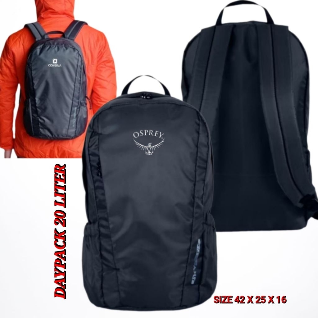 Tas Ransel Pria Daypack Osprey 20 Liter SKY DASH - Tas Gunung Outdoor
