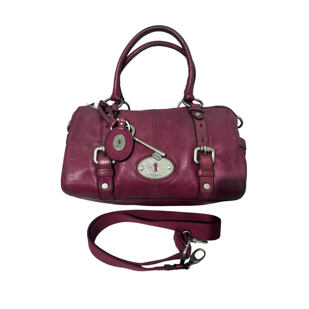tas ocil wanita merah maroon