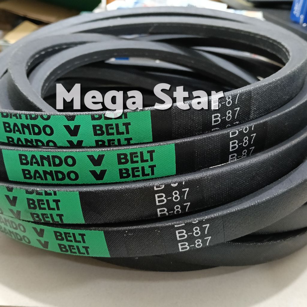 VAN BELT V-BELT B87 B-87 B 87 Merk BANDO asli