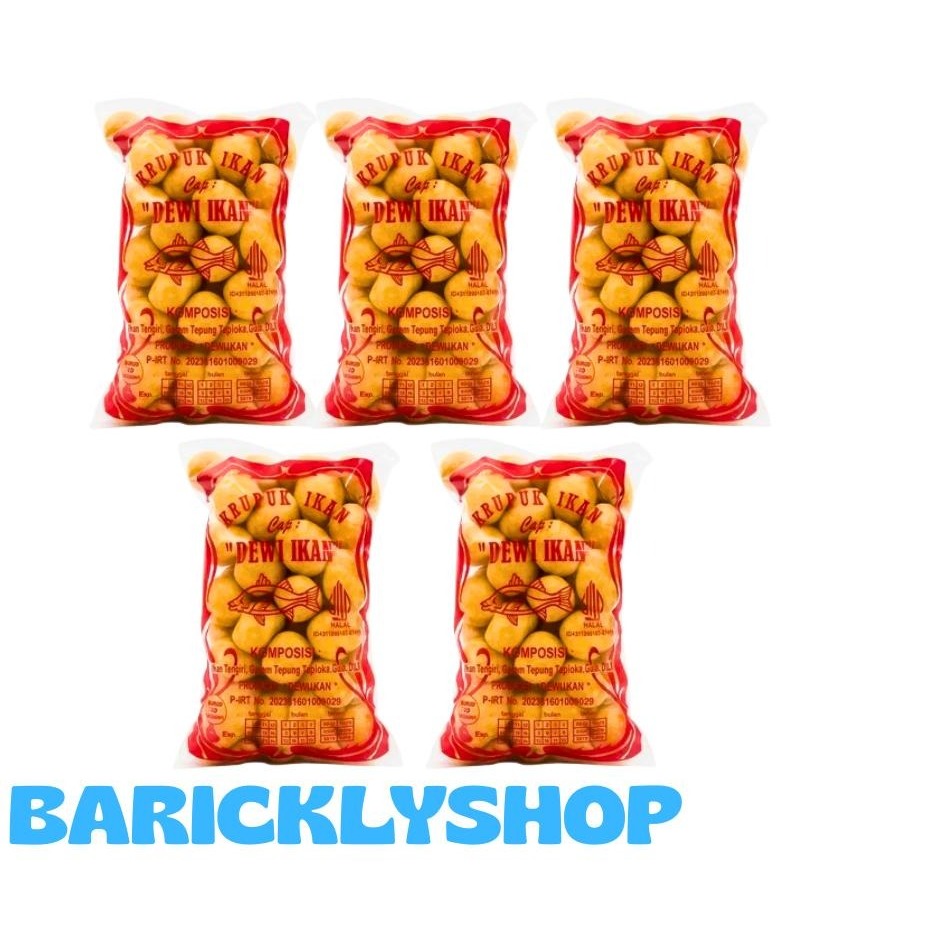 

PAKET HEMAT 5PCS KERUPUK IKAN TENGIRI CAP DEWI IKAN KRUPUK IKAN TENGIRI AMPLANG IKAN TENGIRI