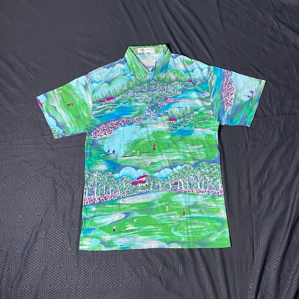 Vintage BALENCIAGA Golf Poloshirt
