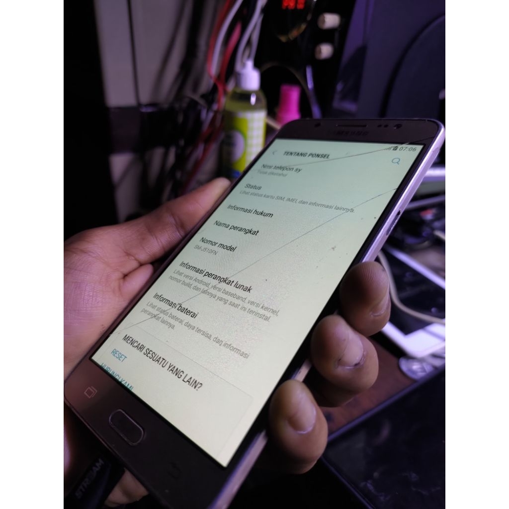 Samsung J5 2016 J510 2/16GB 4G Minus Batrai Cek deskripsi