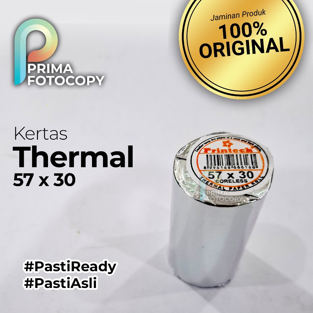 

Kertas Thermal 57 x 30 Kasir Nota Bon Struk edc