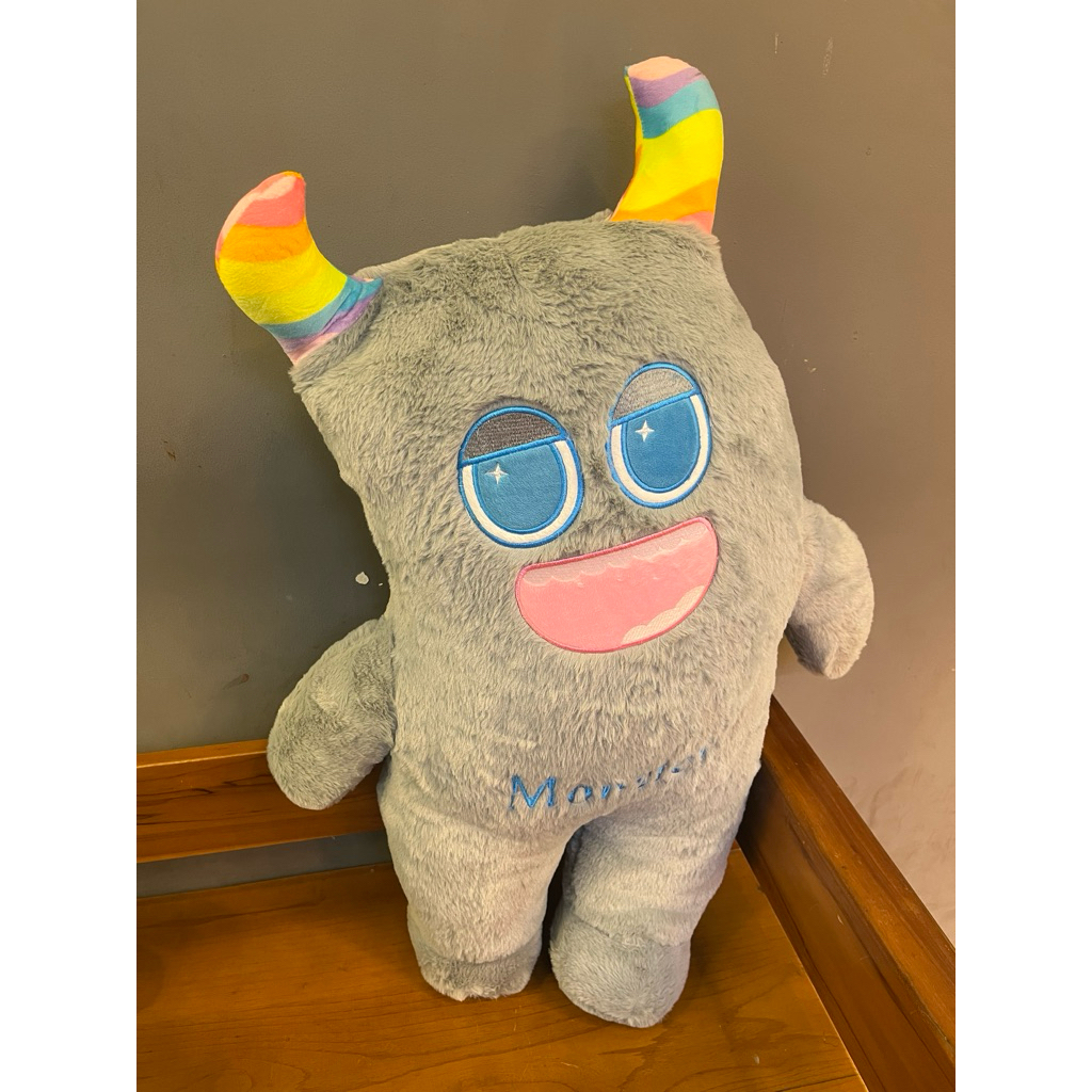 Boneka Monster Grey Jumbo Timezone Boneka Capit Timezone