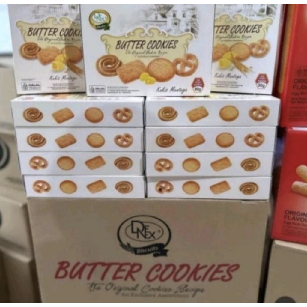 

Butter cookies denex 90 gr isi 24