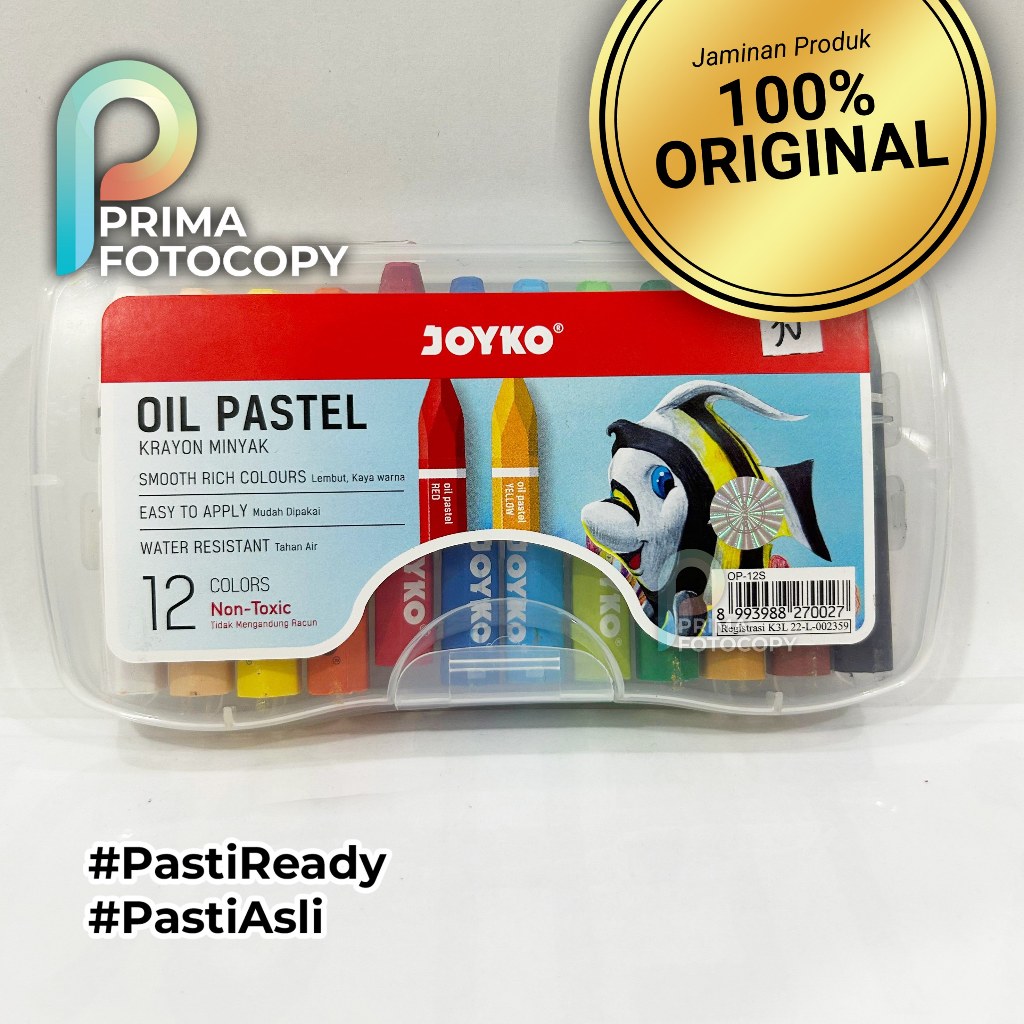 

Krayon TITI / Crayon Joyko 12 Warna | Untuk mewarnai menggambar gambar