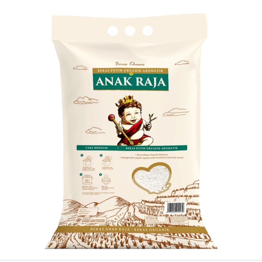 

Anak Raja Beras Organik Aromatik