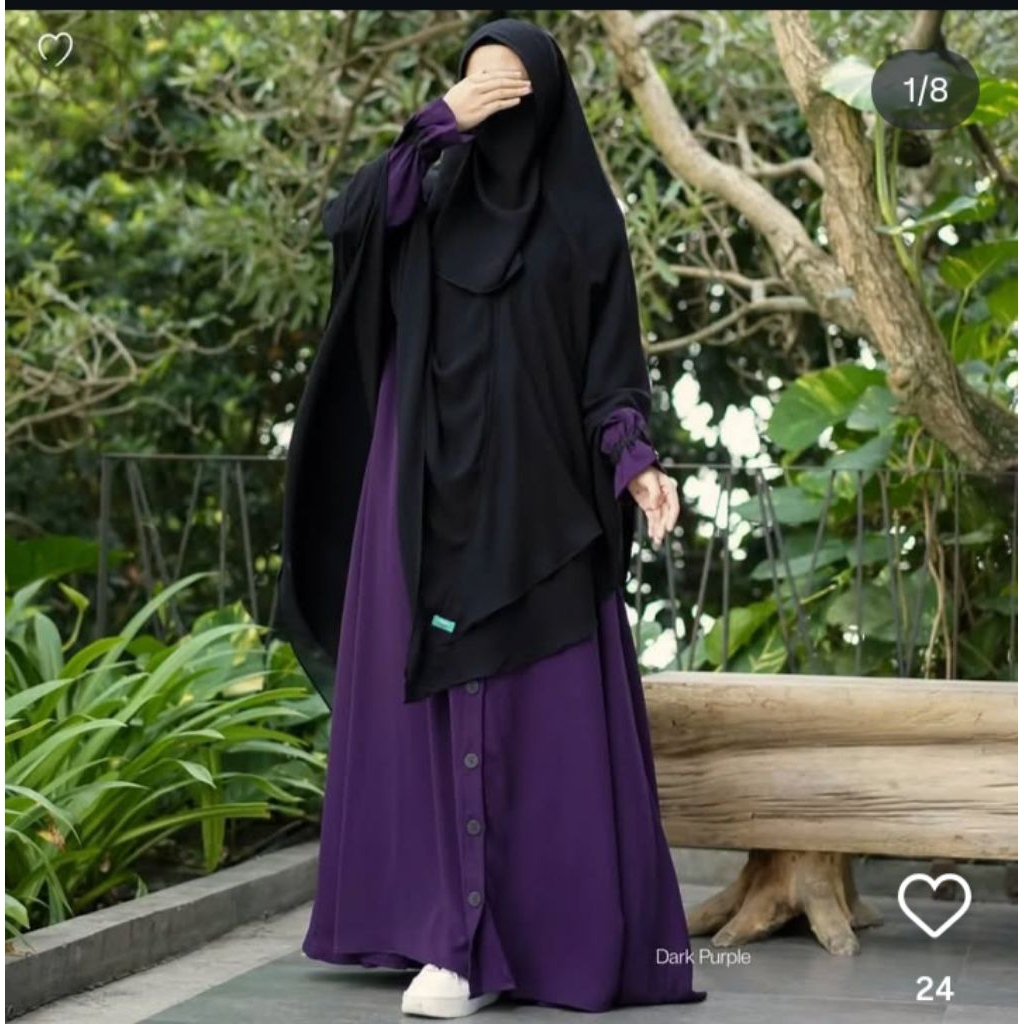 Preloved Mahira Abaya Habeebah (Abaya Only)