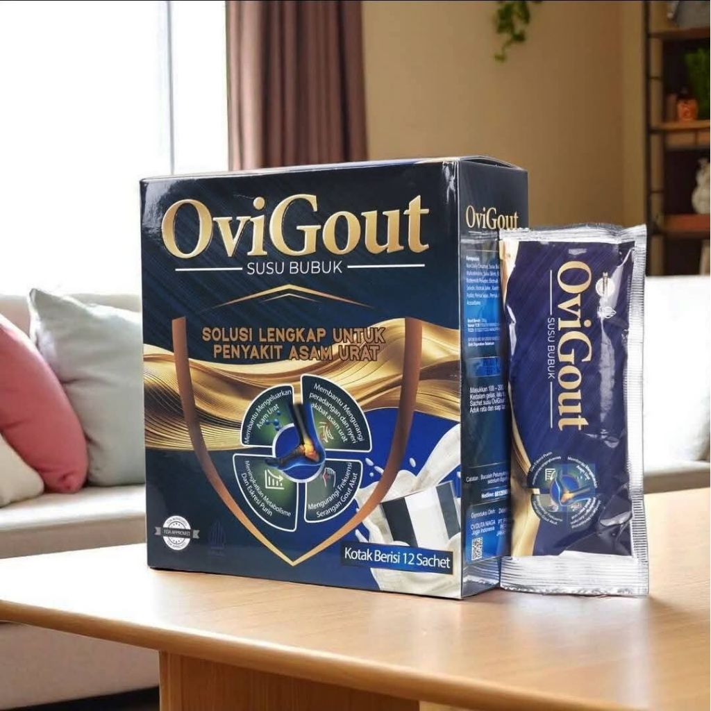 

Ovigout Susu Herbal Untuk Asam Urat Dan Nyeri Sendi Original