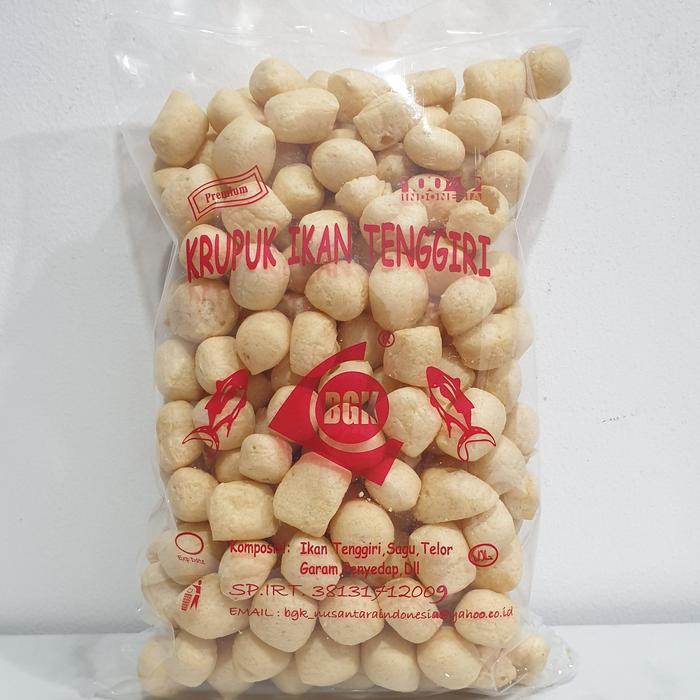 

Krupuk Ikan Tenggiri /Krupuk Getas Bangka 1/4Kg 250Gram