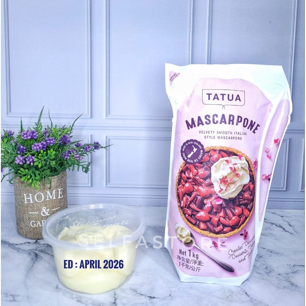 Tatua Mascarpone Cheese 1kg 250gr Halal