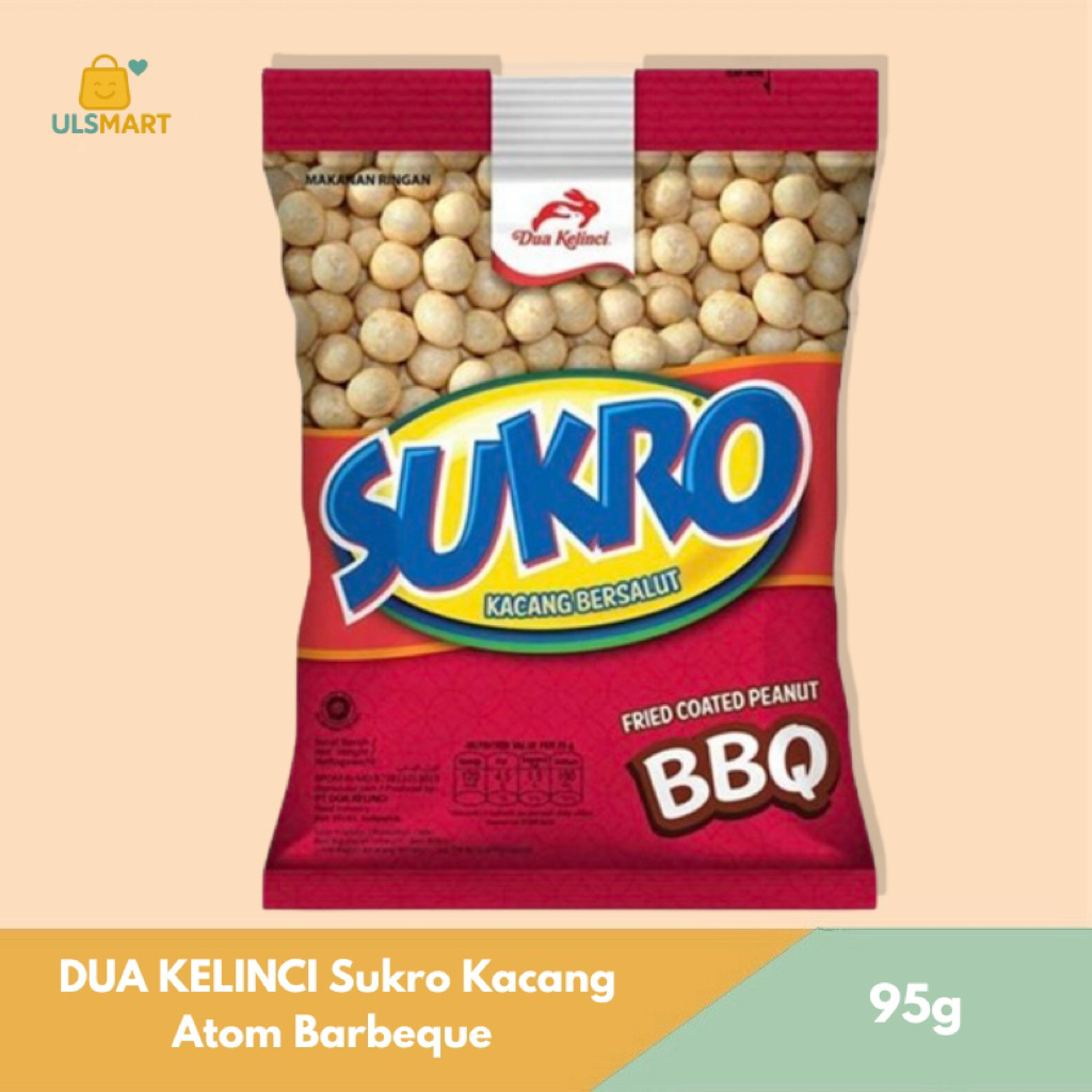 

DUA KELINCI Sukro Kacang Atom Barbeque 95 g