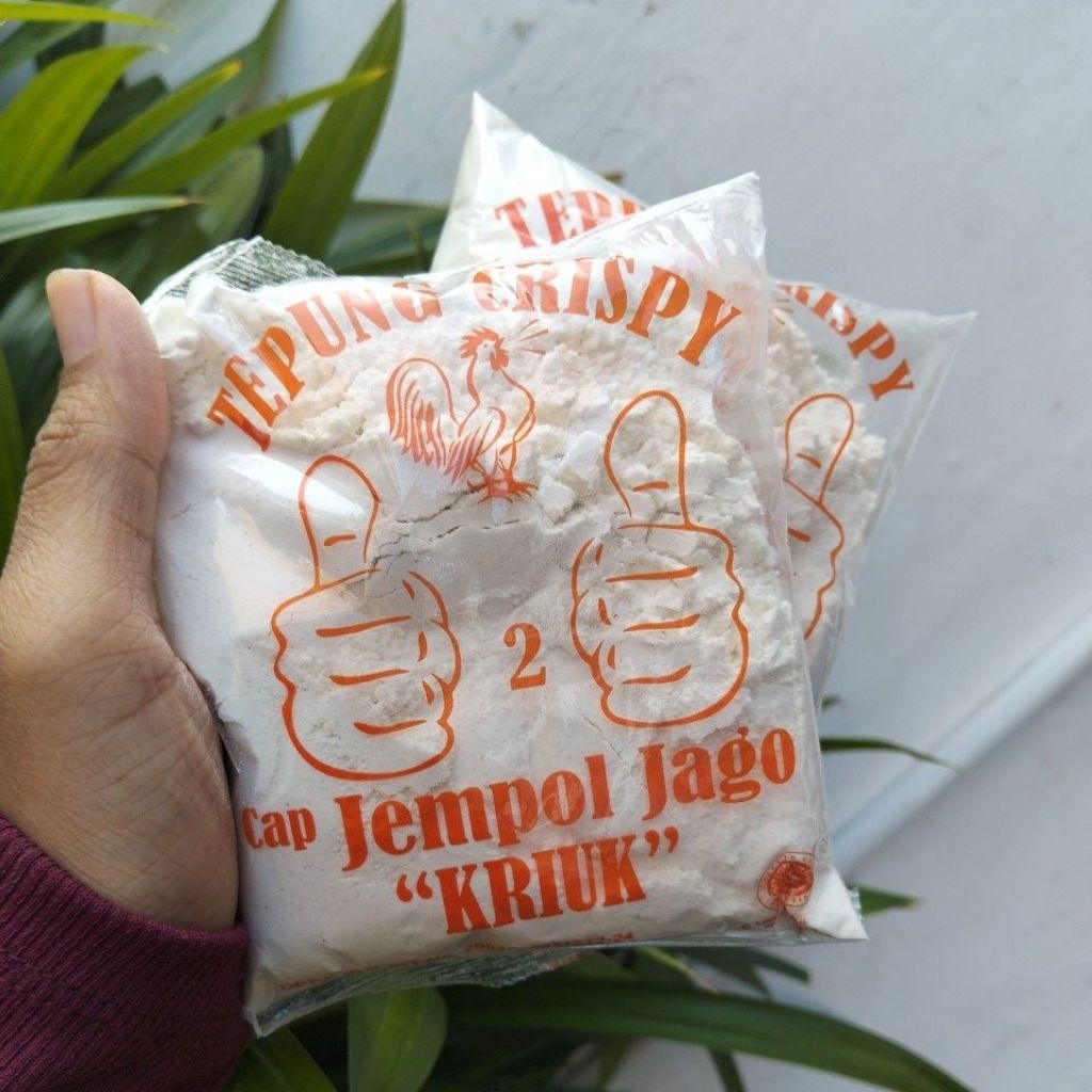 

[Harga Grosir]Tepung krispi kriuk segala macam bahan cap dua jempol