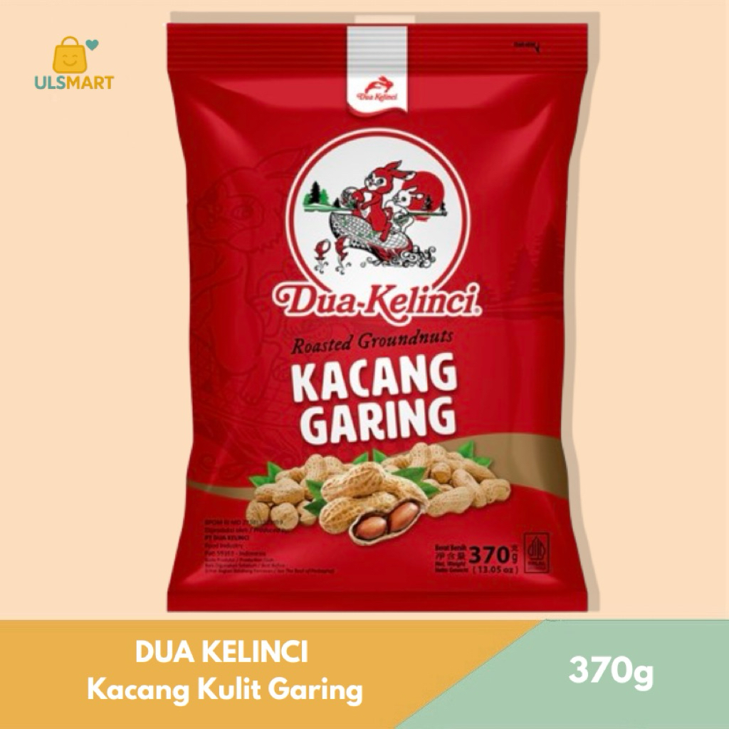 

DUA KELINCI Kacang Kulit Garing 370 g