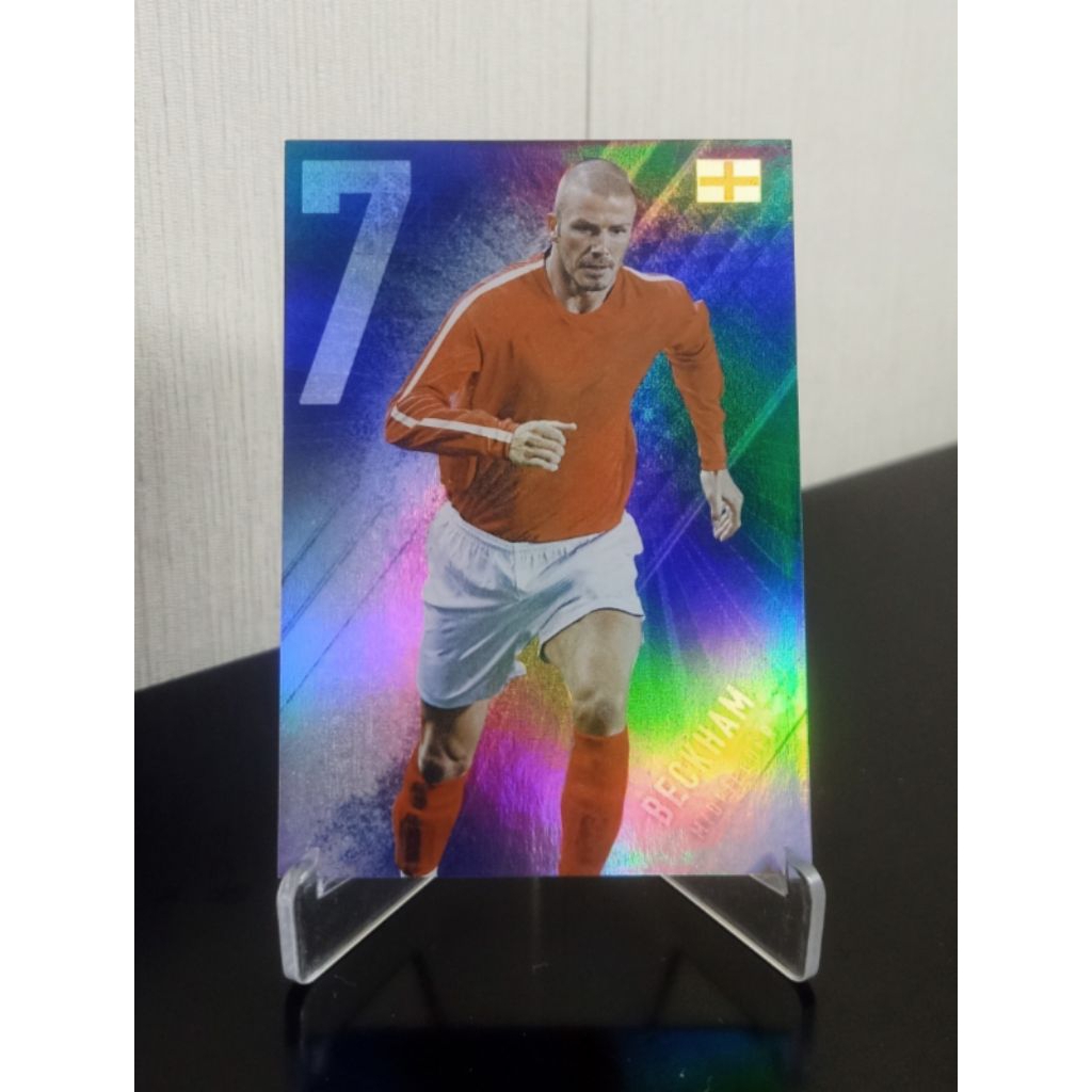 David Beckham,England,Futera Soccer Card