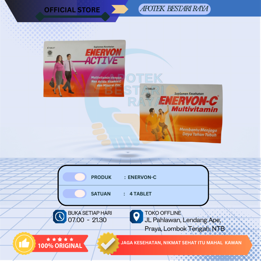 Enervon-C dan Enervon Active