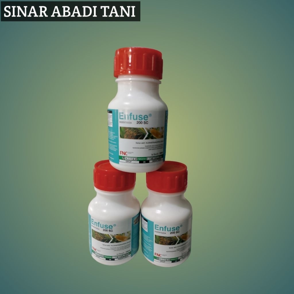 Insektisida Enfuse 200SC Kemasan 100ml / Ampuh mengendalikan Ulat Bor