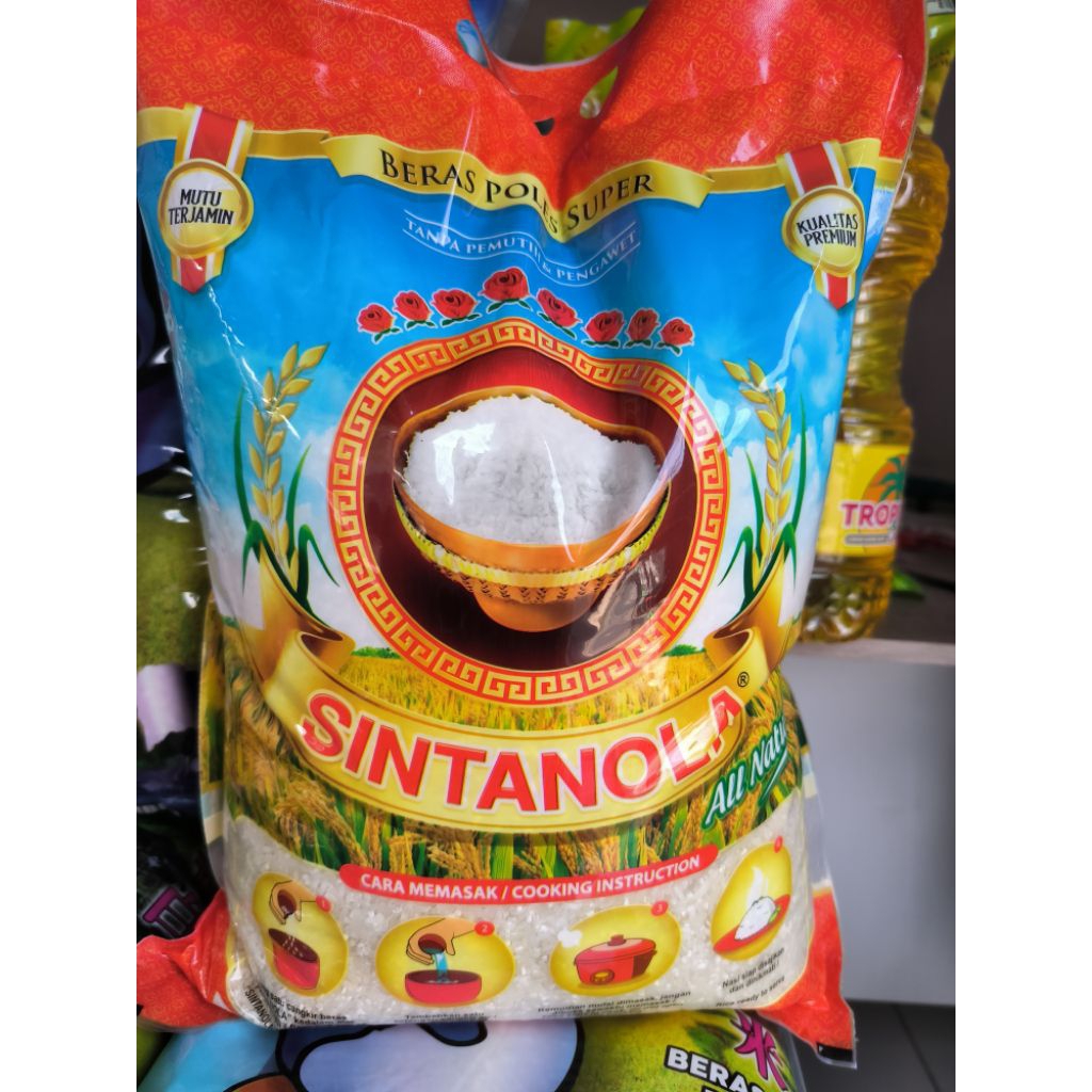 

Beras Sintanola Kemasan 10 Kg