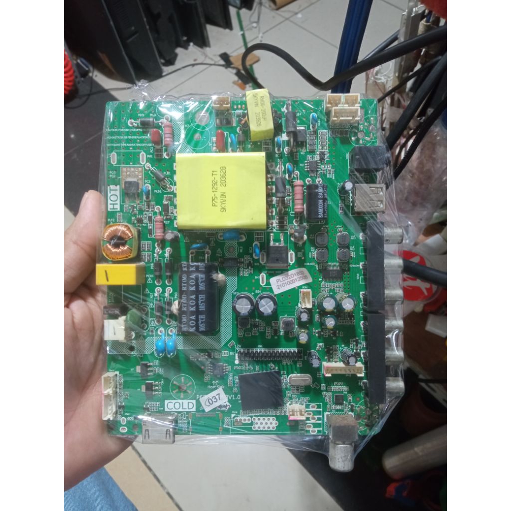 MB / MOTHERBOARD / MESIN TV POLYTRON PLD32D1852 PLD 32D1852