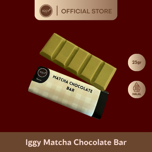 

Iggy Matcha Chocolate Bar Coklat Matcha Batangan Cokelat Matcha Choco Bar