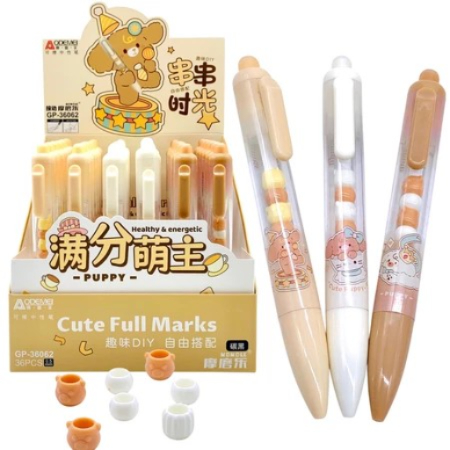 

Erasable Pen JENGA Cute Puppy (0.5mm) / Pena / Pen Gel Sate bisa dihapus