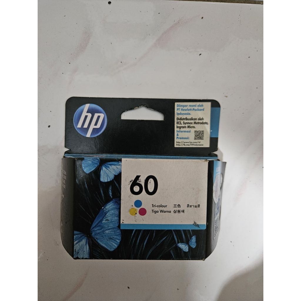 cartridge tinta printer warna colour hp 60