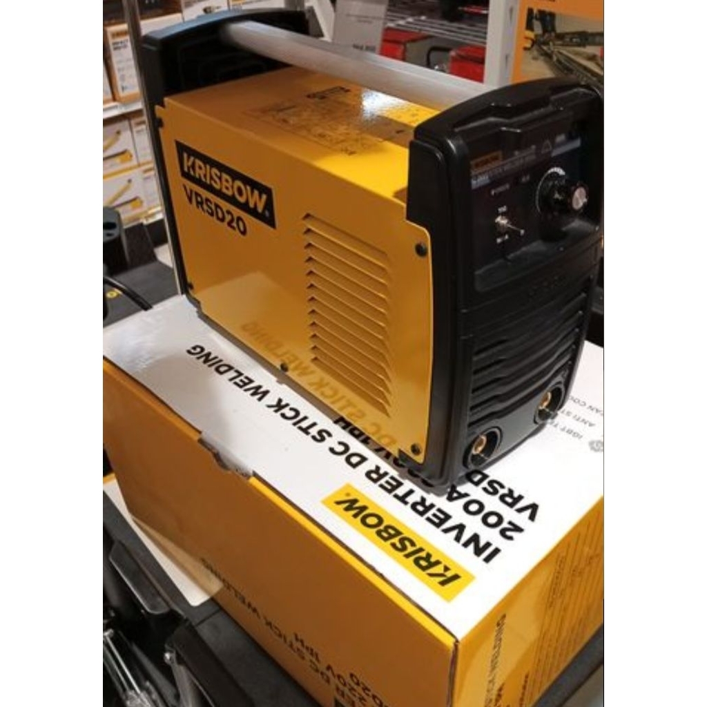 mesin las listrik 200A KRISBOW mesin las 200 A inverter dc stick welding