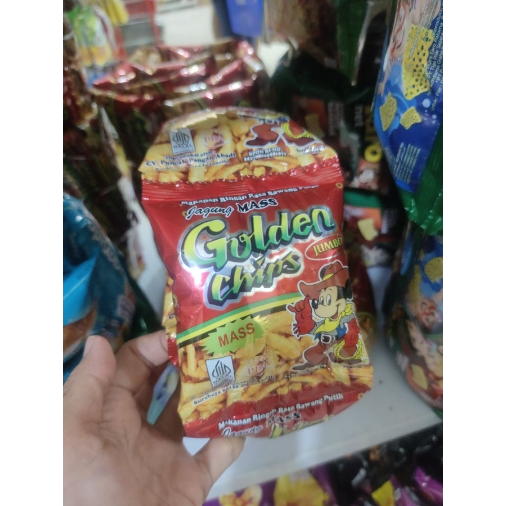 

Golden Chips Berhadiah 1 renteng 10