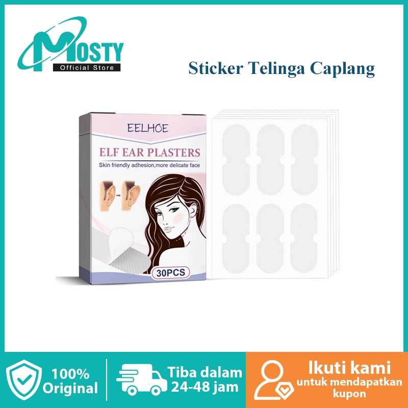 Mosty Sticker Telinga Caplang Cosmetic Ear Correct Patch Tape Stereotypes Ear Stickers Stiker Siliko