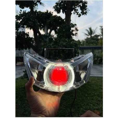 REFLEKTOR LAMPU DEPAN BILED BEAT DELUXE 2020 - 2024 / BILED PROJIE BEAT DELUXE 2020 2021 2022 2023 2