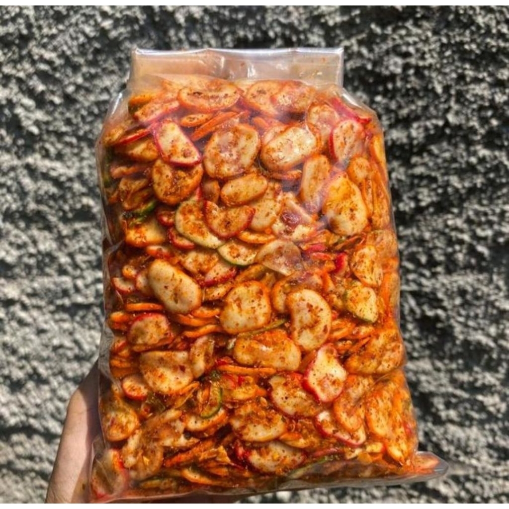 

Kerupuk Seblak Kering Kerupuk Bantet Daun Jeruk Wangi Kencur Gurih Kemasan 1kg