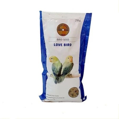 GOLD COIN LOVEBIRD 250 GRAM GOLD COIN PAKAN LOVEBIRD PAKAN LABET MILET GOLD COIN LB MILLET LOVEBIRD 