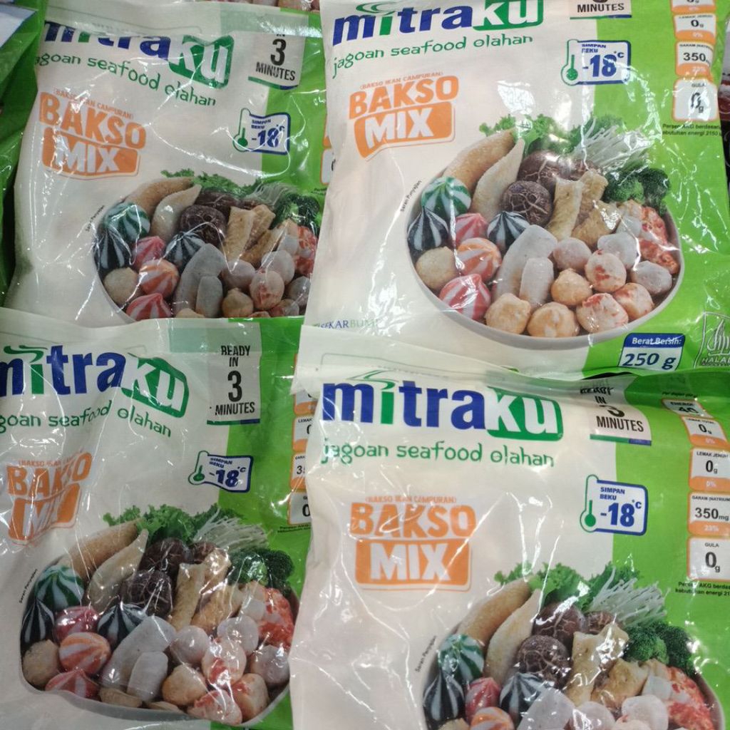 

Mitraku Bakso Seafood Mix 250gr