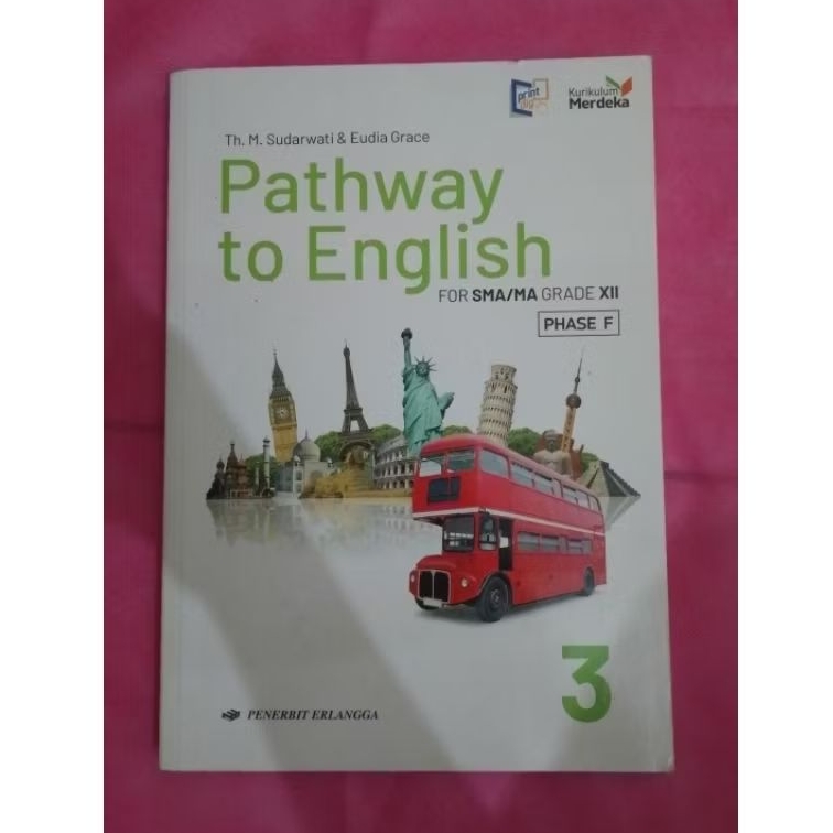 Buku Paket Bahasa Inggris Erlangga Kelas 12 Kurikulum Merdeka