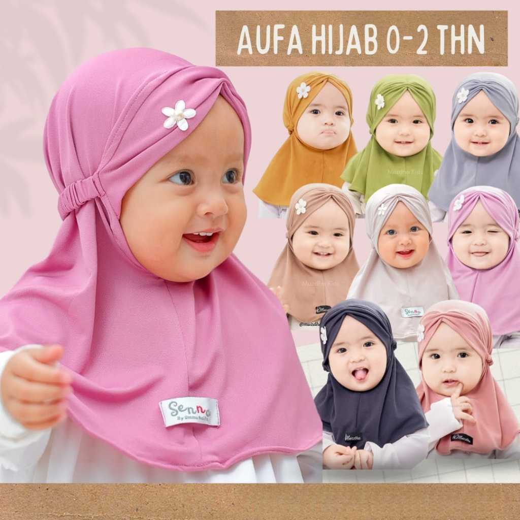Hijab Aufa,Hijab Ribbon,Hijab Pommie/Hijab Anak