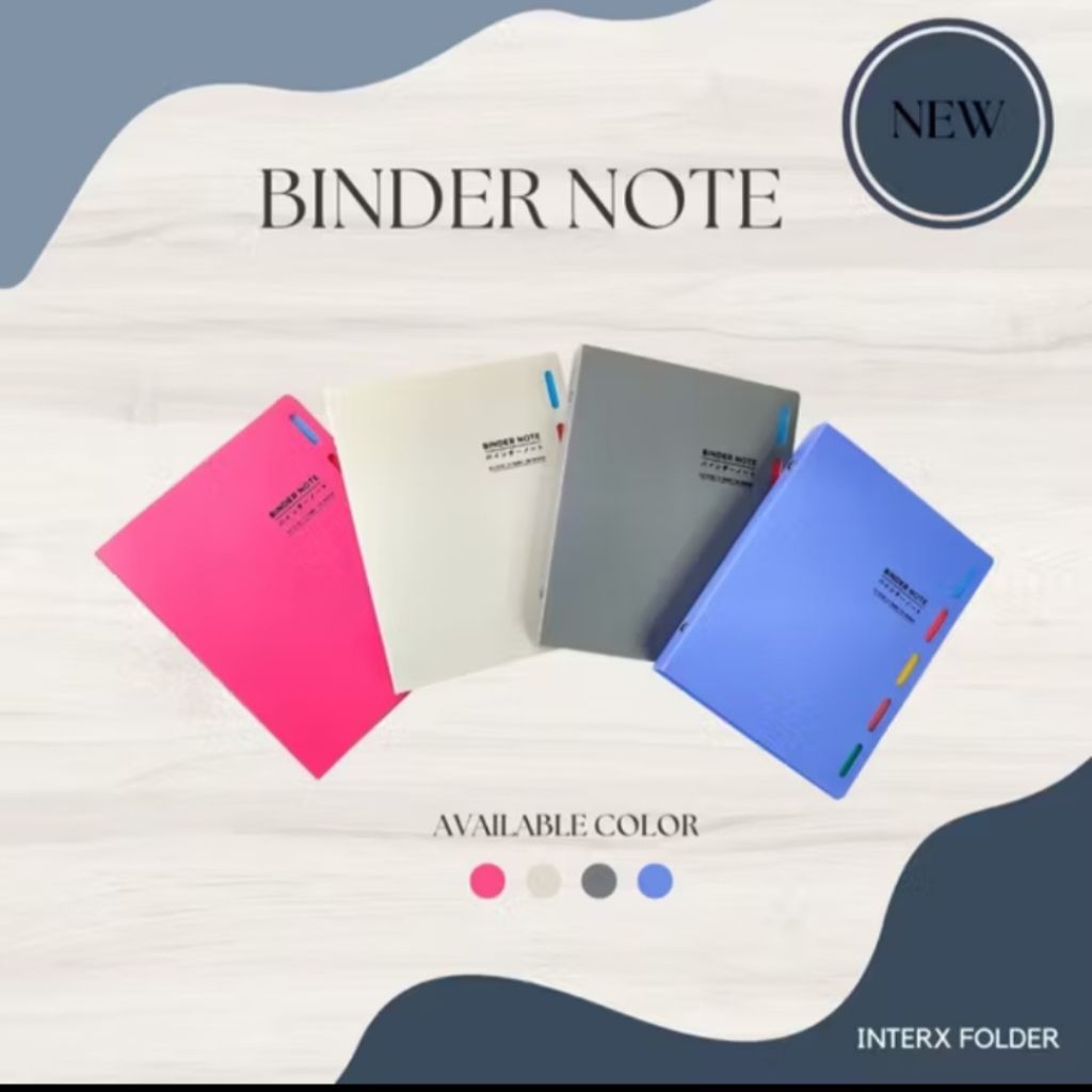 

Map binder A5 color interX