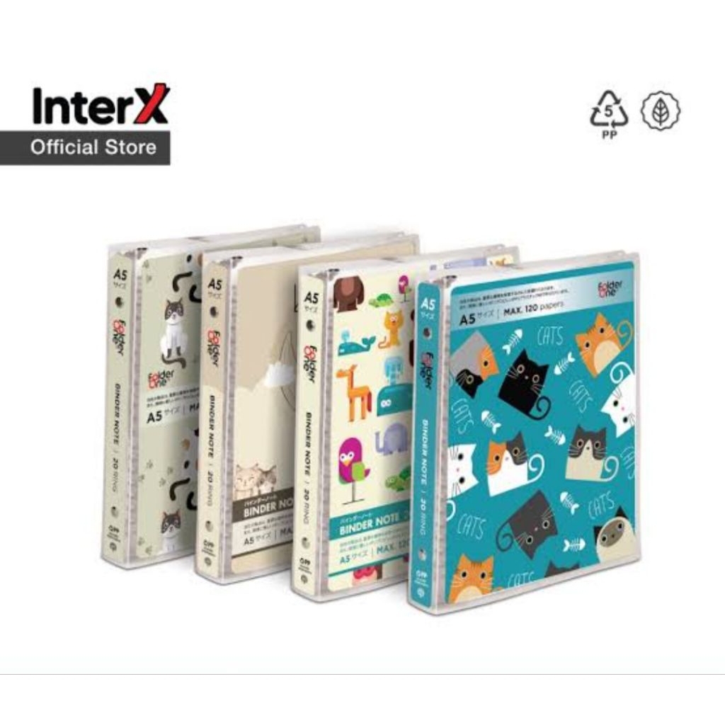 

Map binder Fancy A5 interX