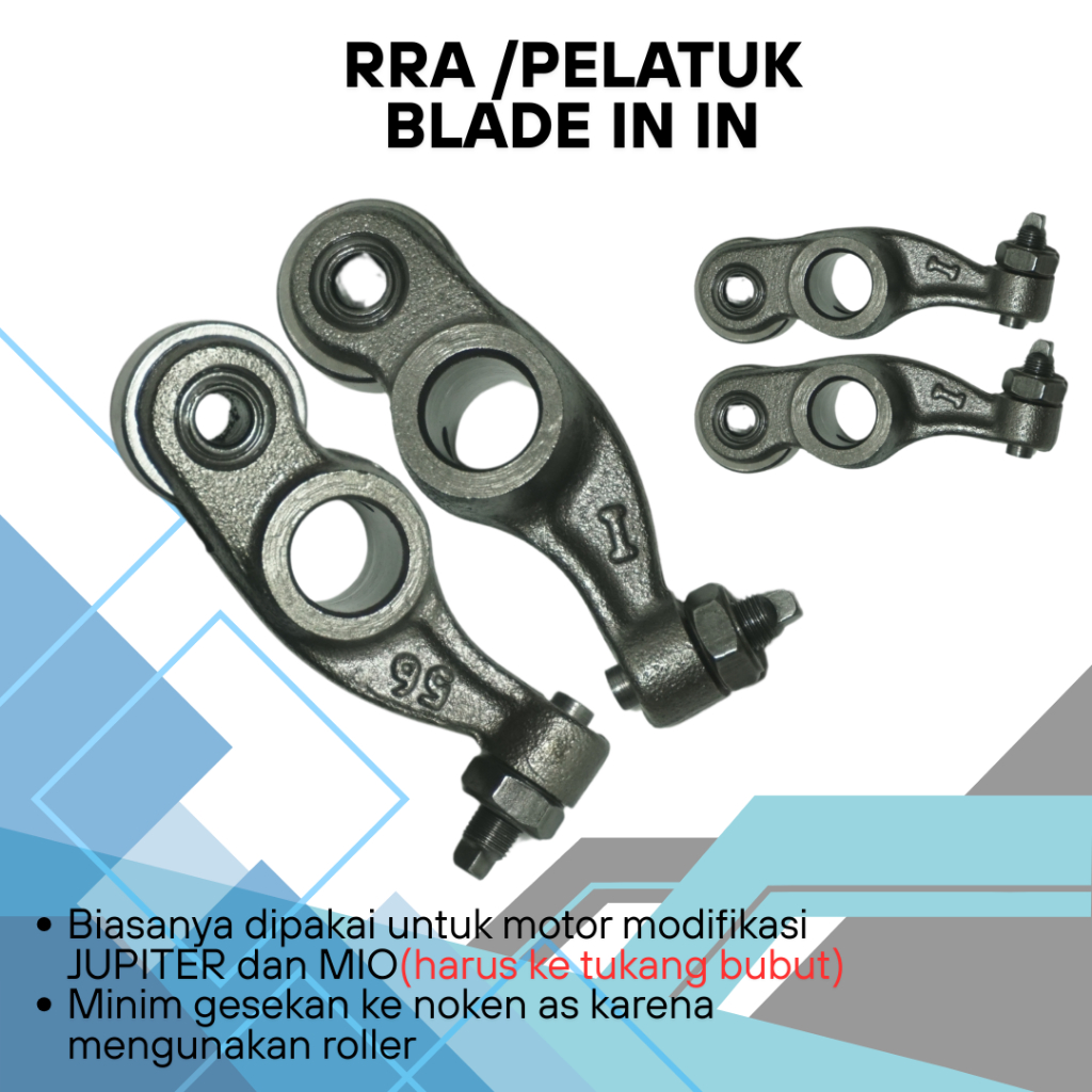 RRA Blade IN IN Platuk Mio Jupiter Blade Custom