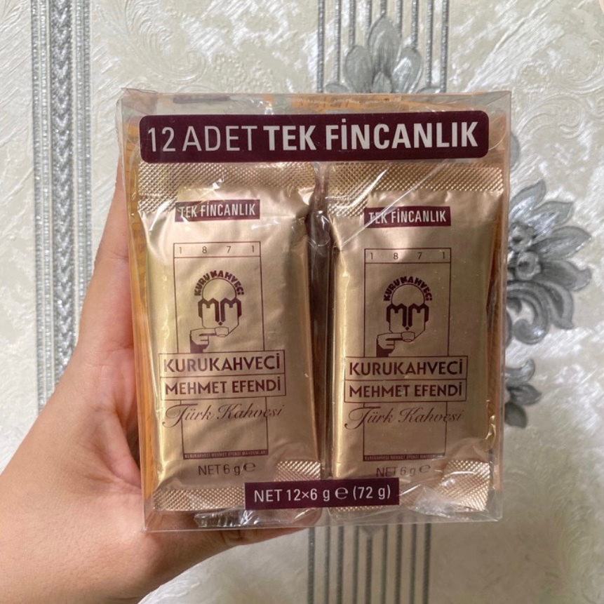

[READY] Kopi Sachet Kurukahveci Mehmet Efendi Turki