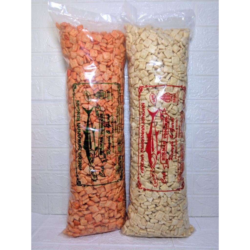 

1 Kg Kerupuk Rambak Tahu Renyah Pedas Gurih SPR Snack
