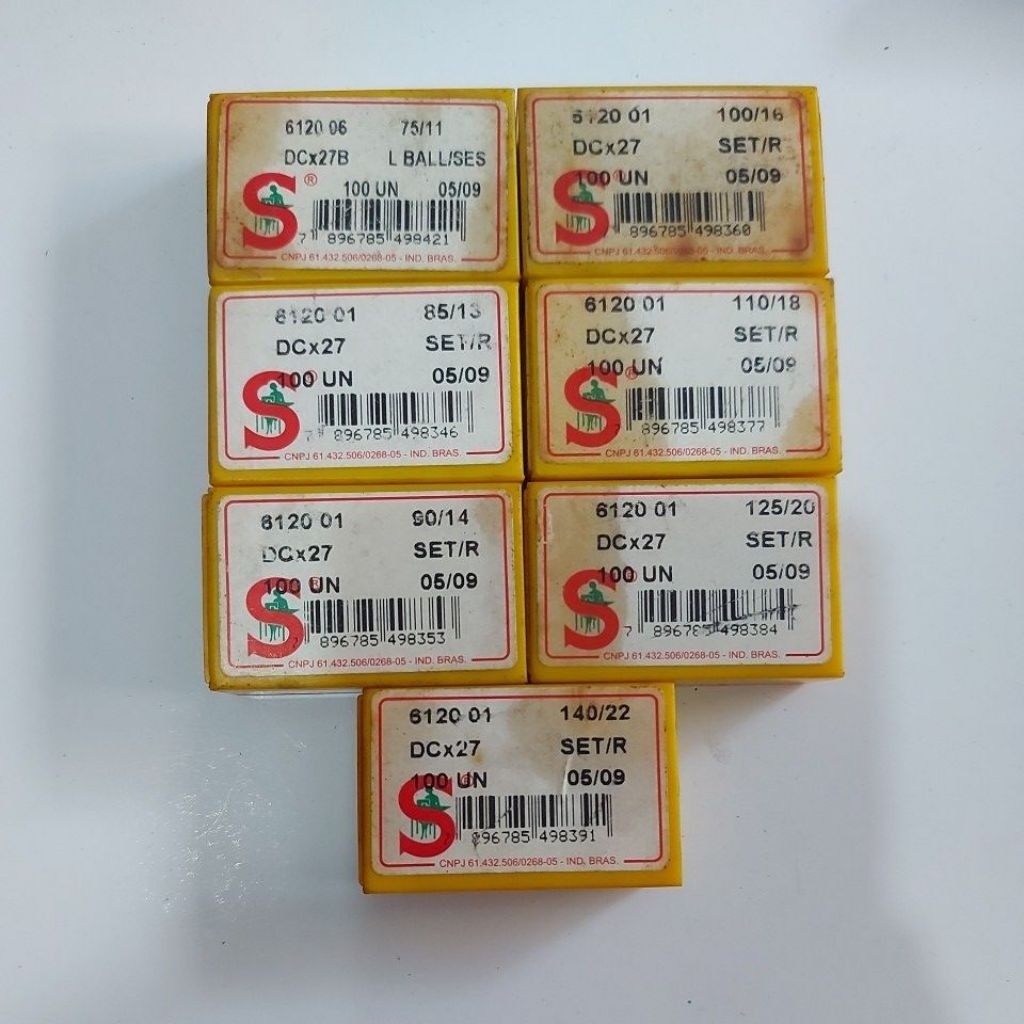 (Per 10 pcs/batang) Original Singer Jarum Obras DCx27
