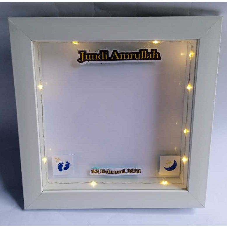 READY  1 Hari Jadi,Frame 3D USG Baby Photo