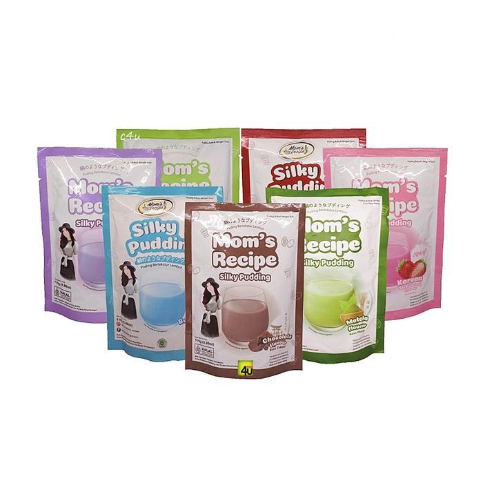 

Mom’s Recipe Silky Pudding Powde (110g)r – Bubuk Puding Lembut & Creamy | All Variant