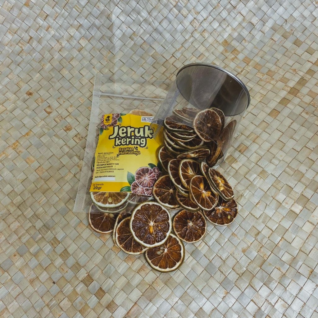 

Jeruk Kering 20 Gram - Kelompok Wanita Tani Rukun Sentosa III