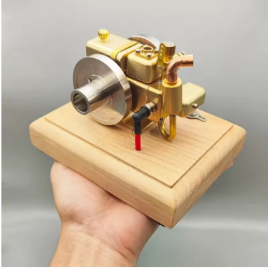 M12 1.6cc startable single cylinder mini 4-stroke retro water-cooled gasoline gas brass engine engin