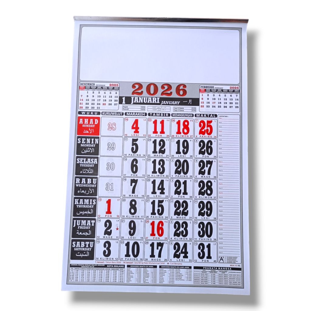 

kalender tahun 2026 Termurah Grosir