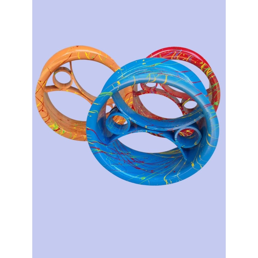 bladu racing gulungan senar layangan model variasi bulan sabit keren