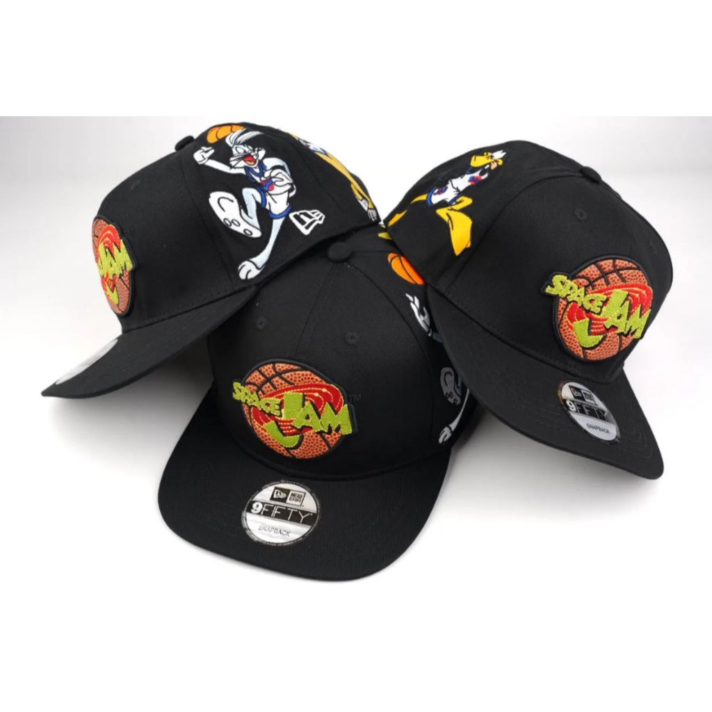 Topi Snapback Original Import Space Jam  Unisex Hat Baseball Cap Distro Surfing Fashion Hip Hop Pria