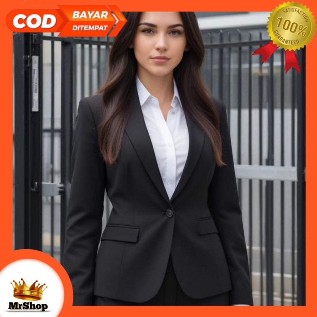 Jas Wanita Kekinian Blazer Formal Casual